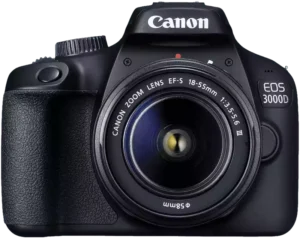 Canon EOS 3000D DSLR camera