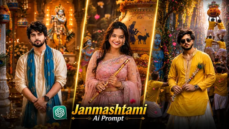 7 Janmashtami AI Photo Editing Prompts for Lord Krishna (2026)