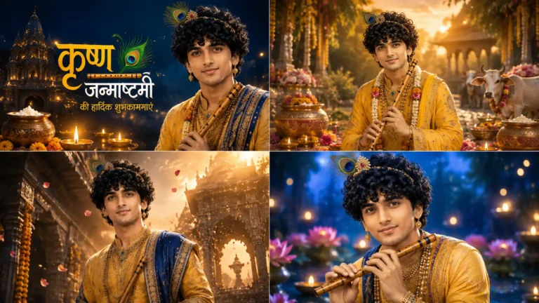 Krishna Janmashtami Ai Images Prompt Feature Image